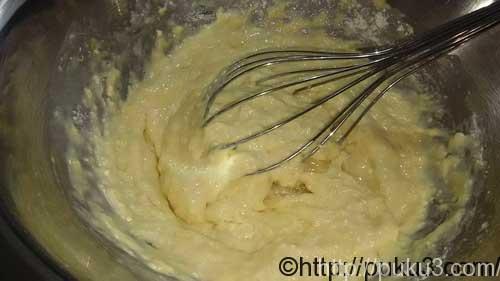 液種を加えて調整