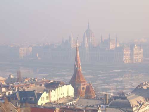 ブダペストの漁夫の砦より