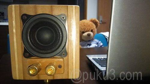 背面にパッシブラジエーター