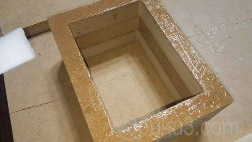 ボンドは薄めに