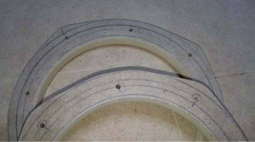 軸がブレて鉛筆のあとがなぞれなかった