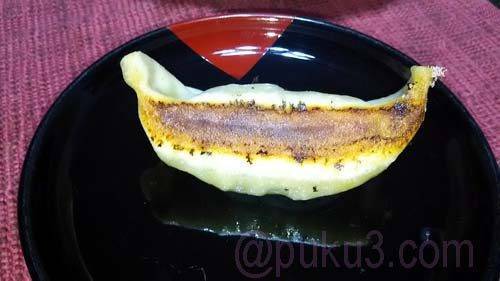 ストレートな焼き目になりまして・・