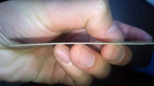 今回の被覆材は1mm以下？