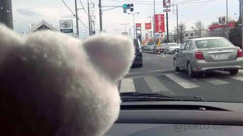 宇都宮ICをおりて市内へ