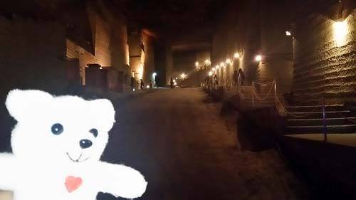 坑道はトテモ広いです