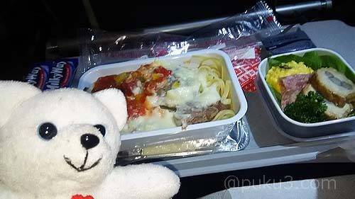 パスタを選んだけど・・