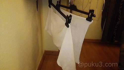 びしゃびしゃタオルの加湿器