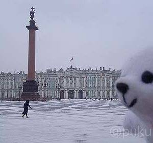 エルミタージュ美術館（本館）へ