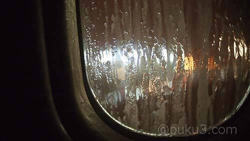 除氷作業が終了