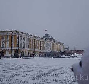 クレムリン、あそこにプーチンが！！！