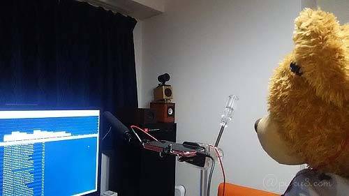 動画用の録音中！